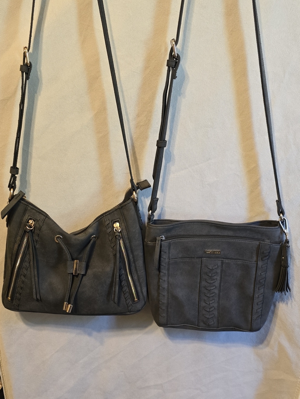 Two Rosetti Women’s Gray Crossbody Bag. With Unbranded Wallet!!
